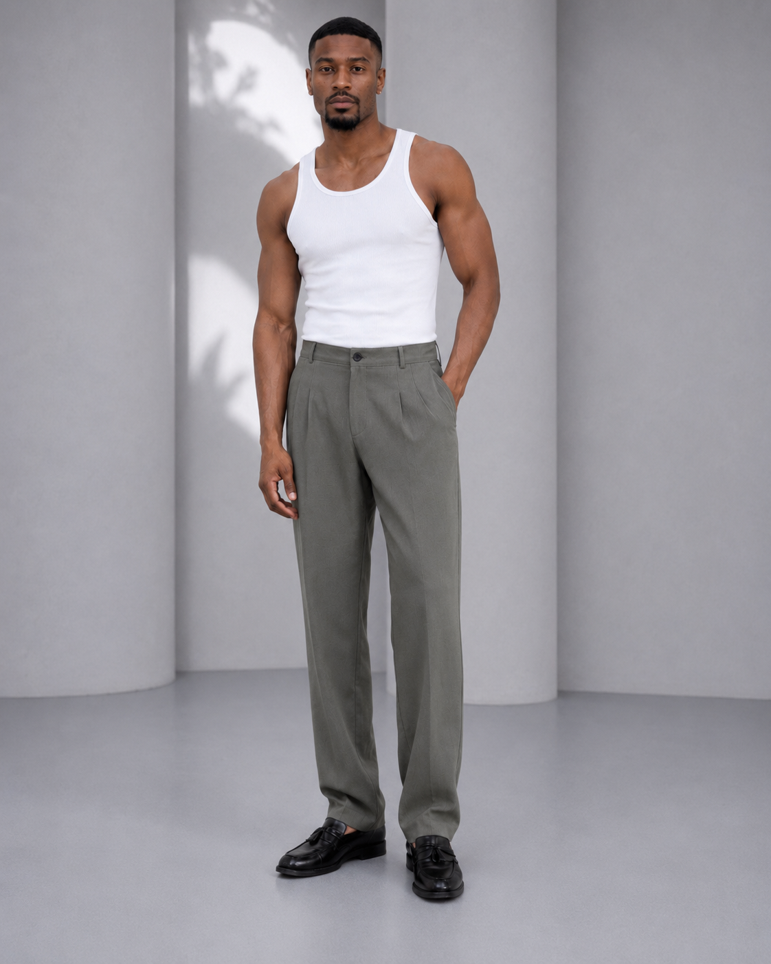 RAVN  Relaxed Baggy Tencel Pantolon