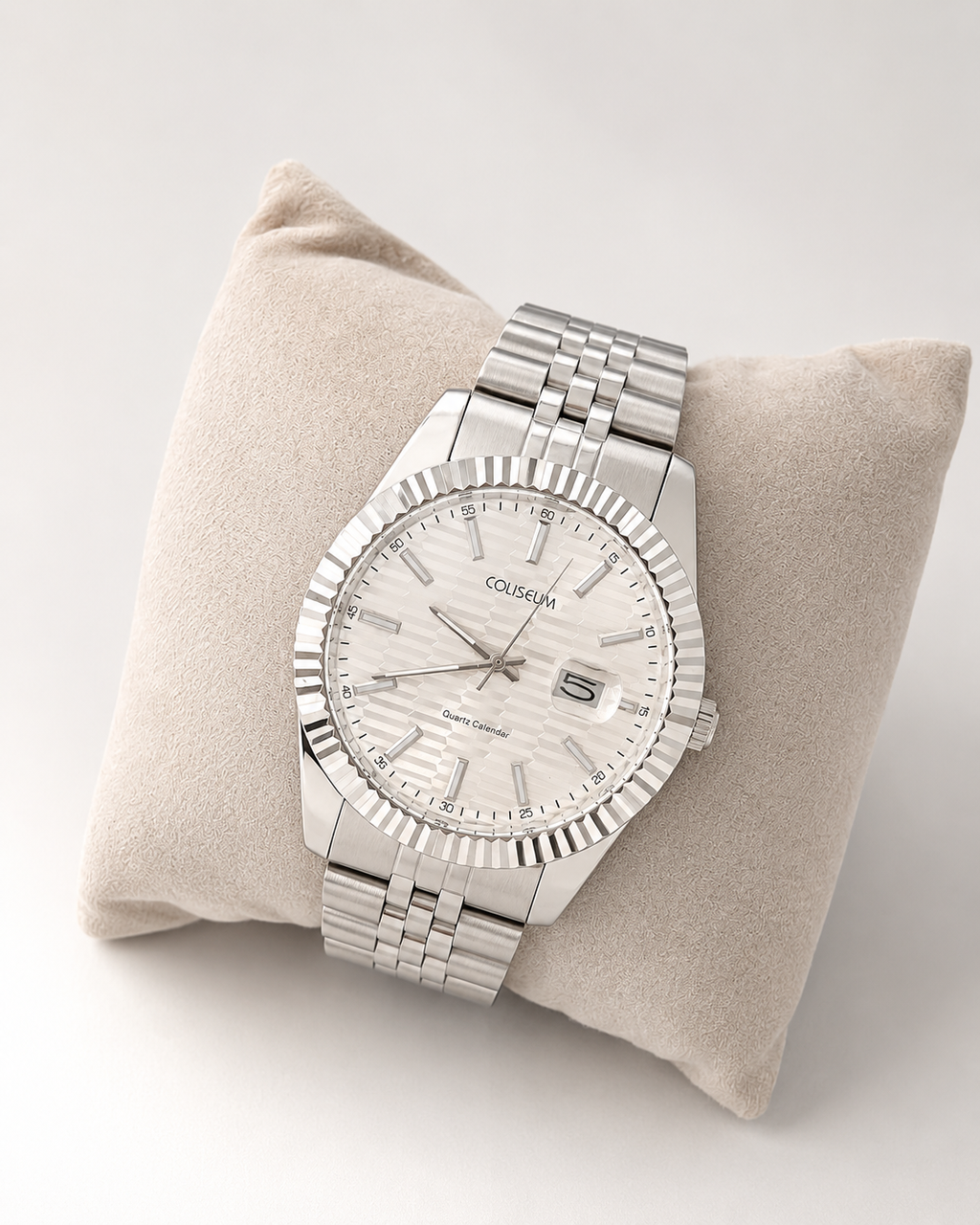 White Series Erkek Kol Saati Çelik Kordon Model