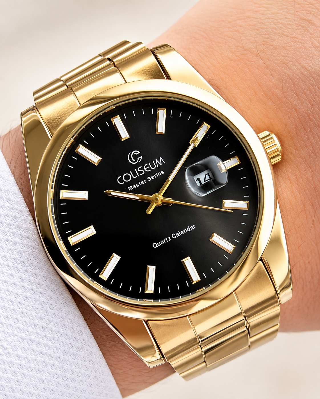 Gold Series Erkek Kol Saati Çelik Kordon Model