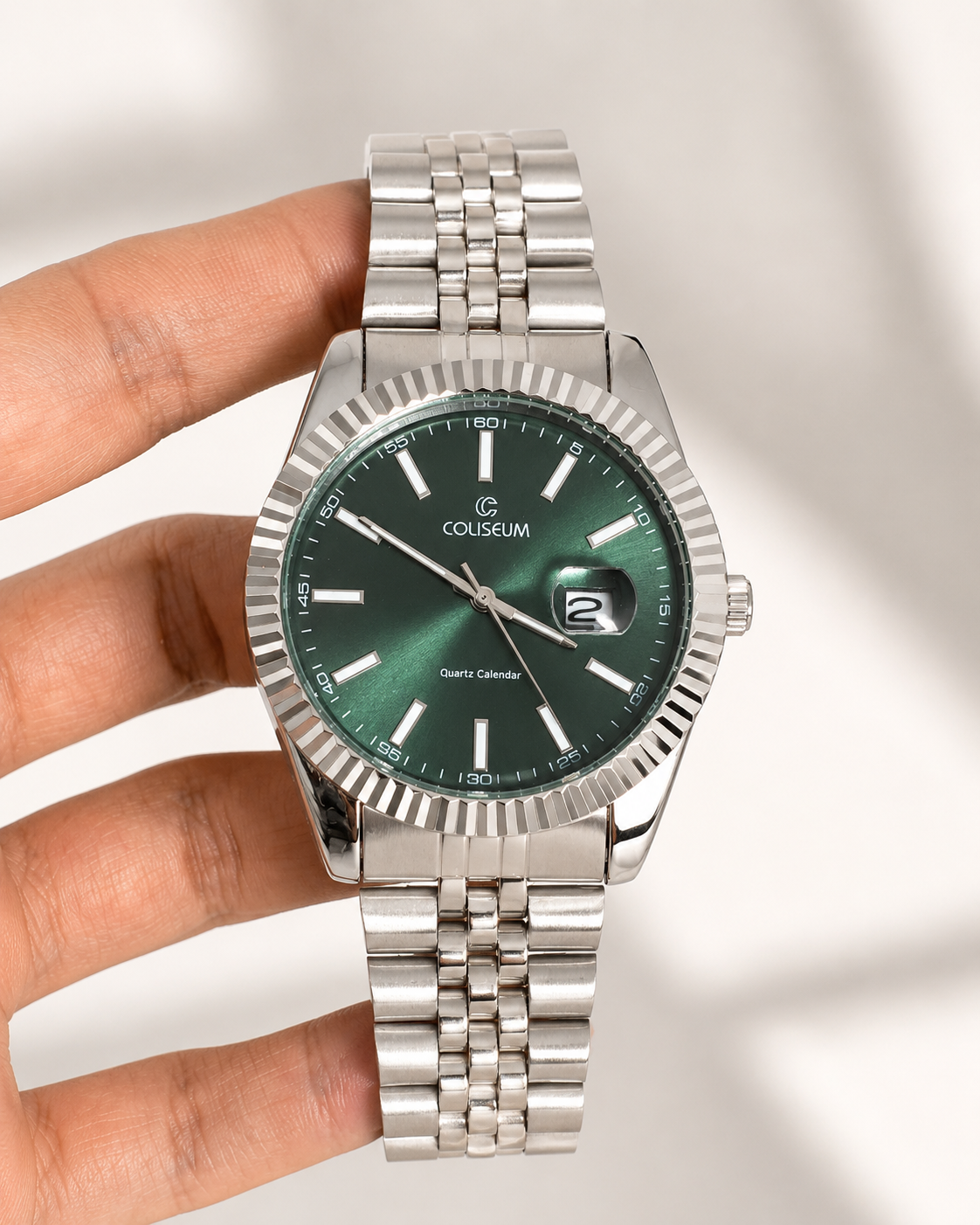 Green Series Erkek Kol Saati Çelik Kordon Model
